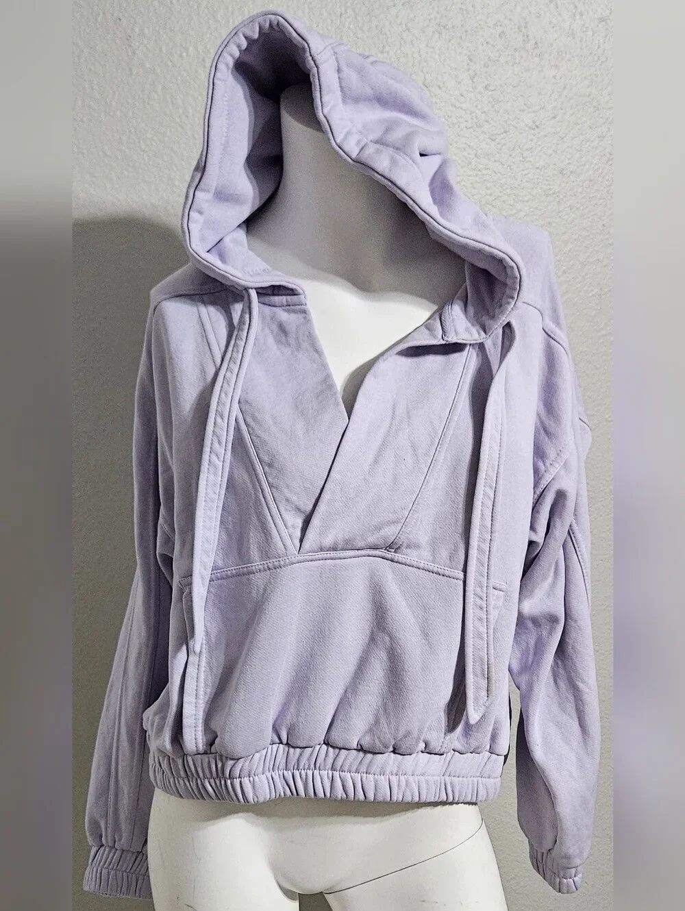 Daily Practice by Anthropologie stand out Hooded fleece sweatshirt size S